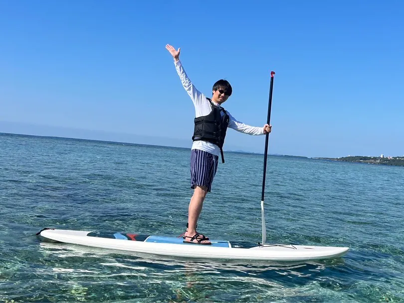 バナナボートで行くシュノーケリング＋ジェットスキー｜沖縄瀬底島