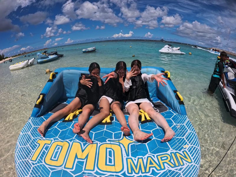 ボートシュノーケリング＋マリンスポーツ3種｜沖縄水納島オーシャン