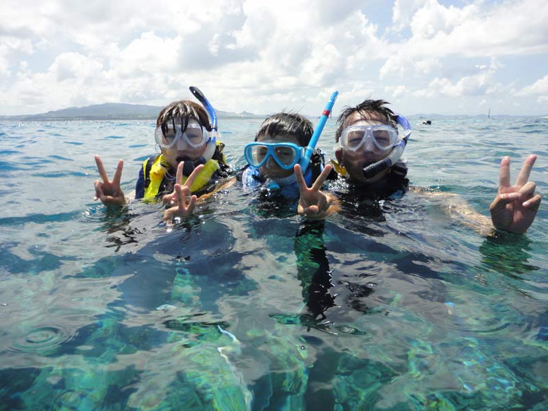 水納島ボートシュノーケル